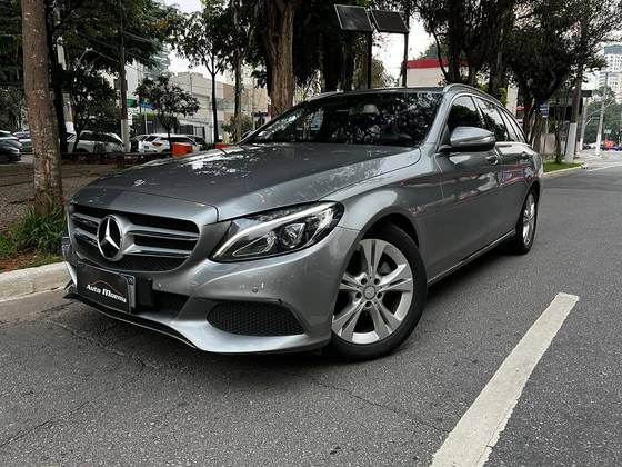 MERCEDES-BENZ C 180 1.6 CGI ESTATE AVANTGARDE 16V TURBO GASOLINA 4P AUTOMÁTICO